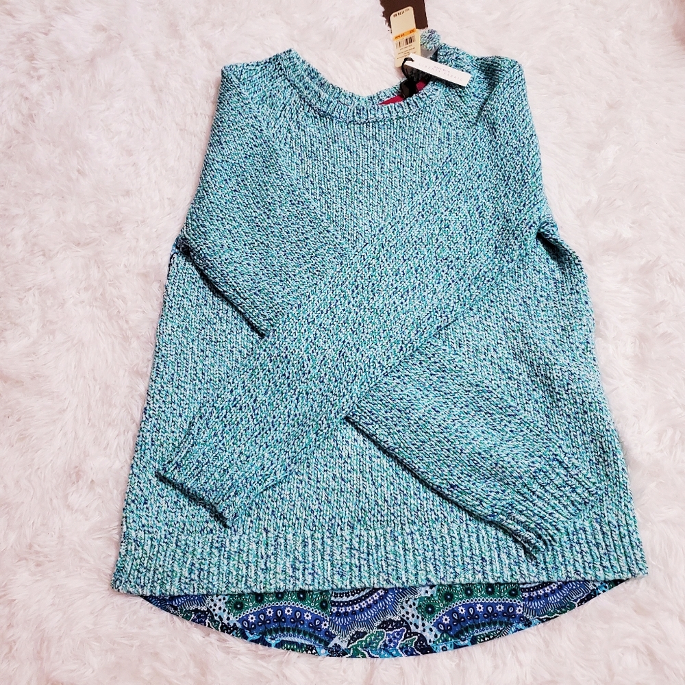 Tommy Bahama Boho chunky knit tunic